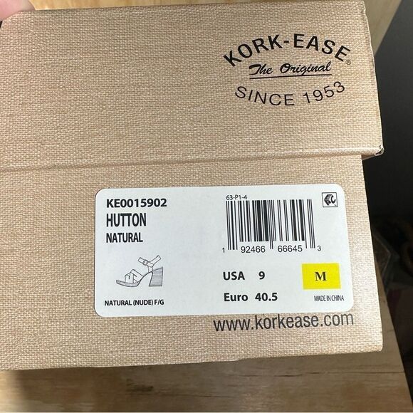 Kork Ease Hutton Heeled Sandals Women’s Size 9 New in Box - Picture 5 of 6